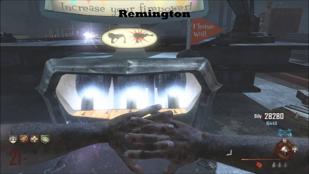 Mob Of The Dead - All Wall Weapons Pack-a-Punched! (New Camos)