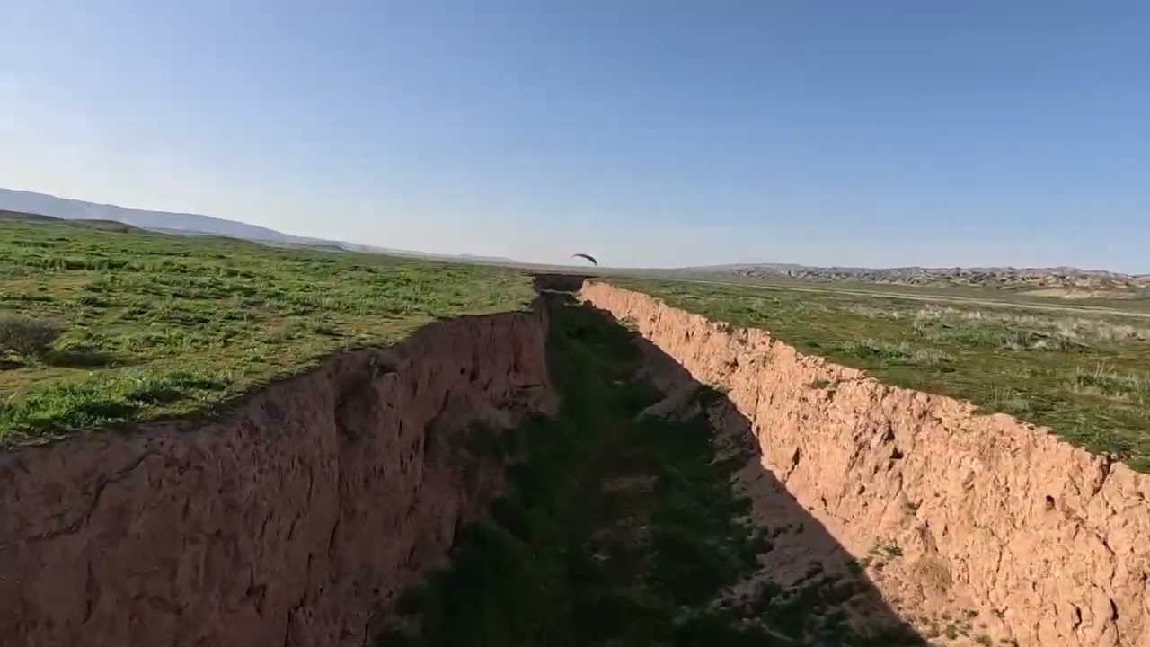 Flying in A Nice Channel in the Valley
