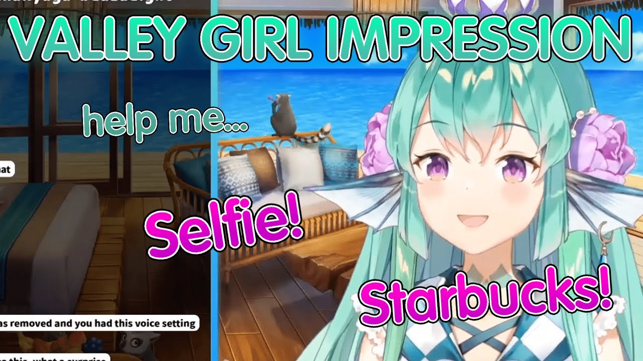 Finana Does a Valley Girl Impression【NIJISANJI EN】