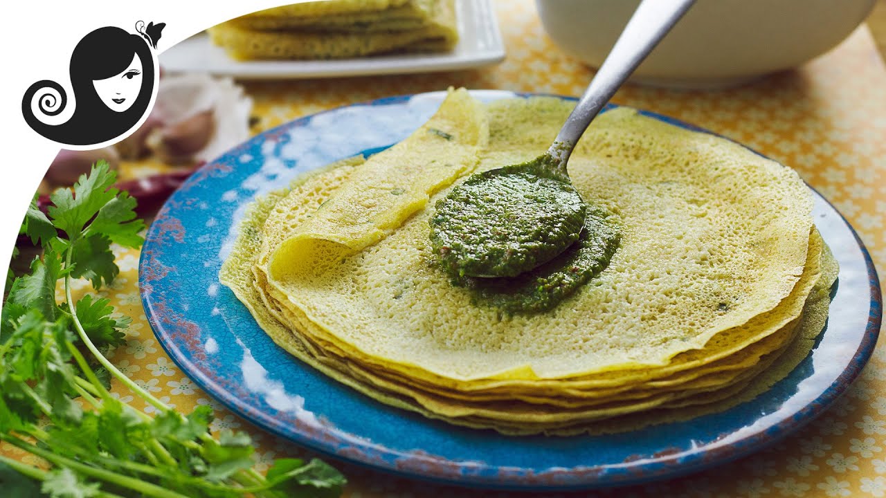 Vegan Crepes (with aquafaba) - Mauritian Savoury Crepes | Dairy-free Eggless Crepes Recipe