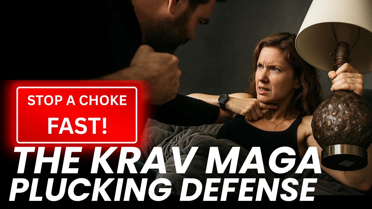 The Best Krav Maga Choke Defense (Pluck, Smash, Survive.)