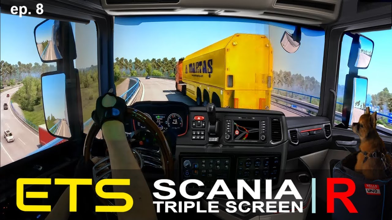 Euro Truck Simulator |  IMMERSIVE DRIVE in the  Scania R | Germany | 🚛