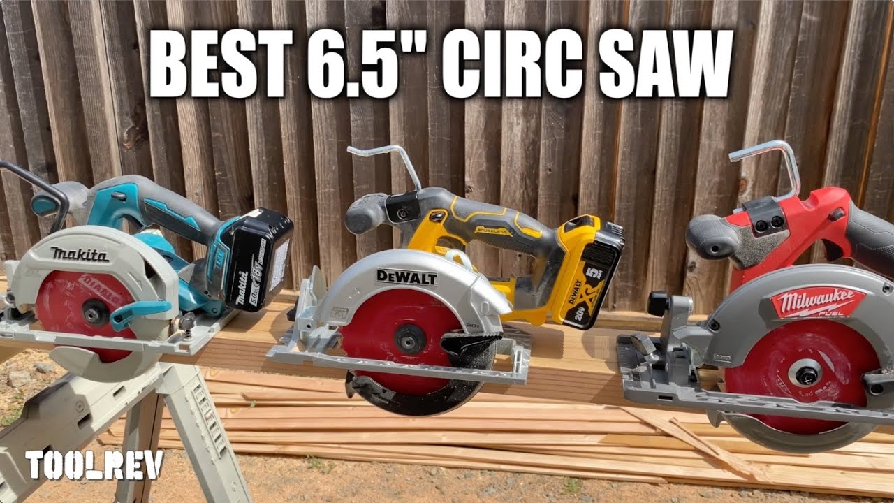 Обзор аккумуляторной пилы: модели Makita, Milwaukee и DeWalt с бесщёточным двигателем 6 1/2 дюйма
