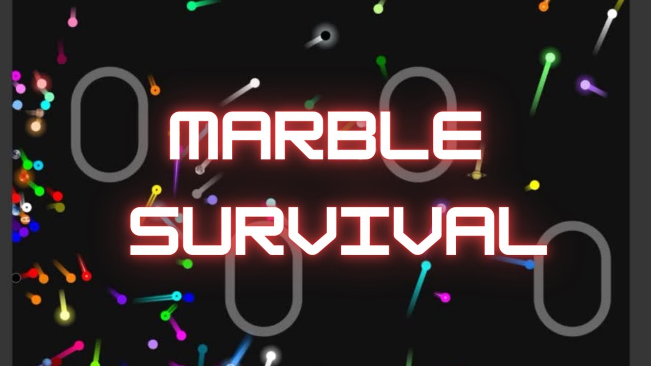 Marbles Shutter Crush - Marble Survival - Algodoo Marble Race