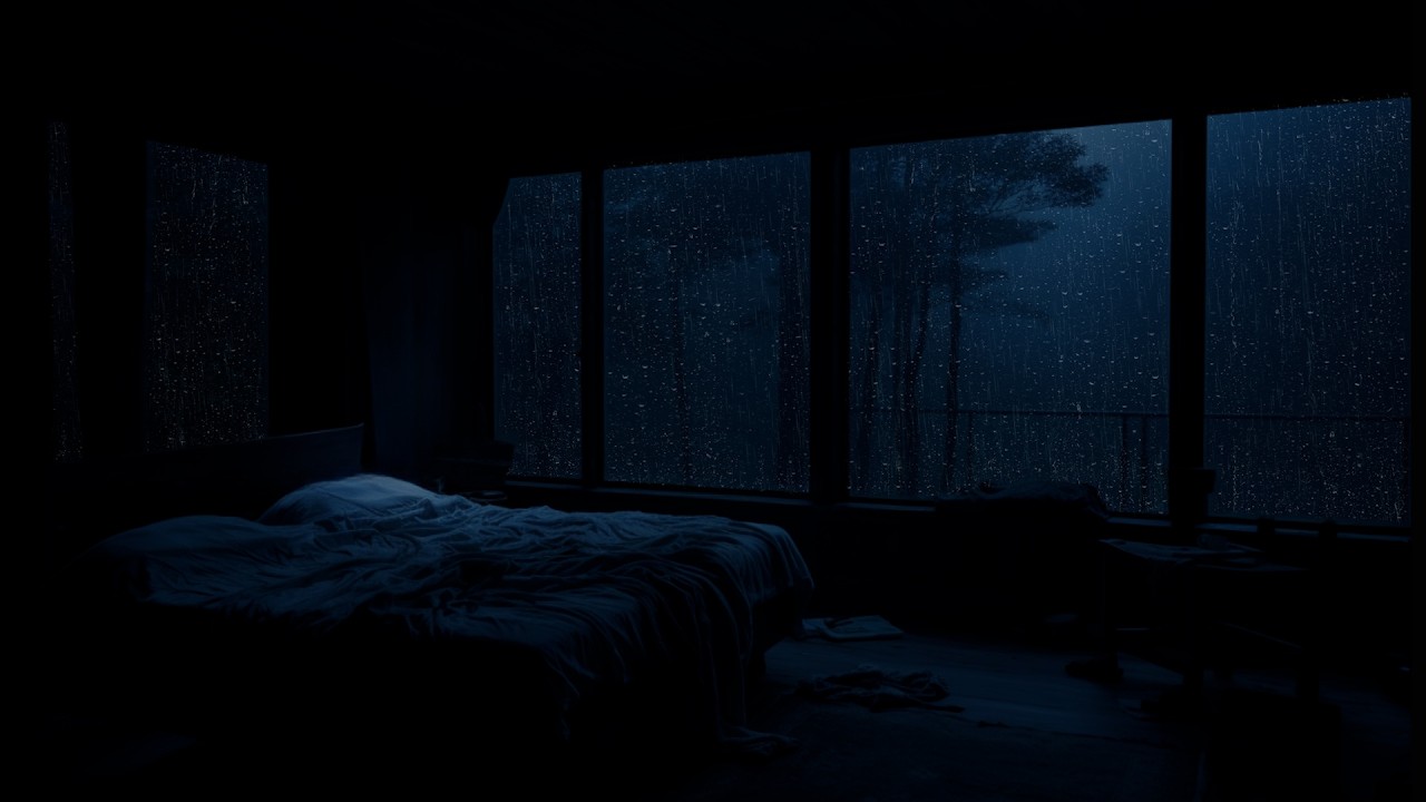 Sleep Calm Mind and Better Health | Soft Rain Sounds for Deep Sleep and Insomnia Relief, Reduce