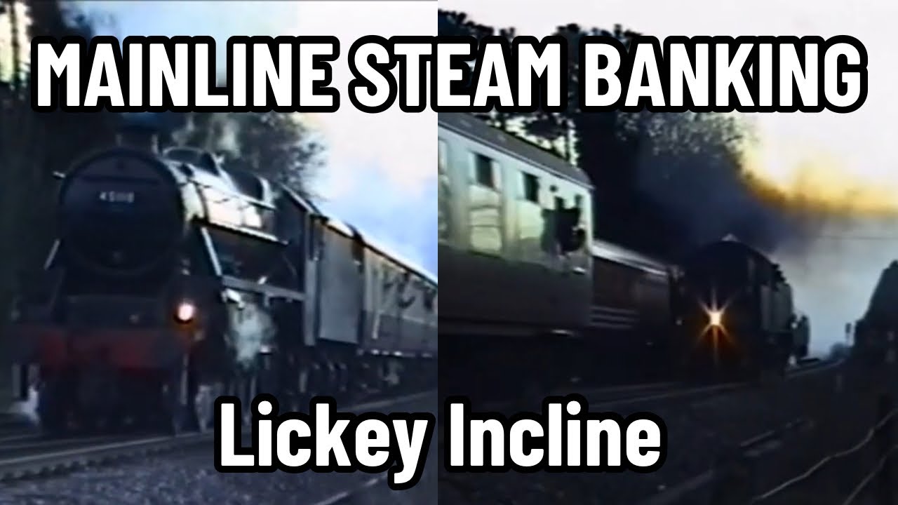 45110 banked by 80079 on the Lickey, the last time 80079 was on the mainline.