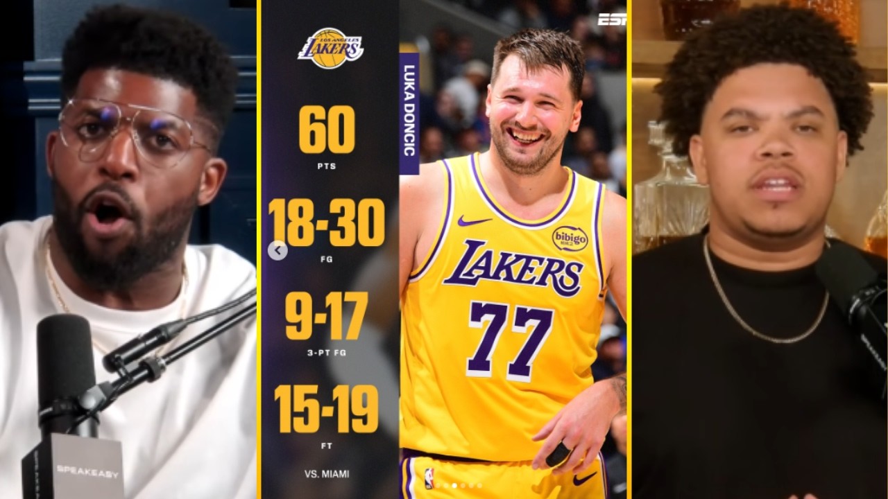 Luka should be MVP favorite! - Acho on Doncic drops 60 help Lakers beat Heat for 8-games win streak