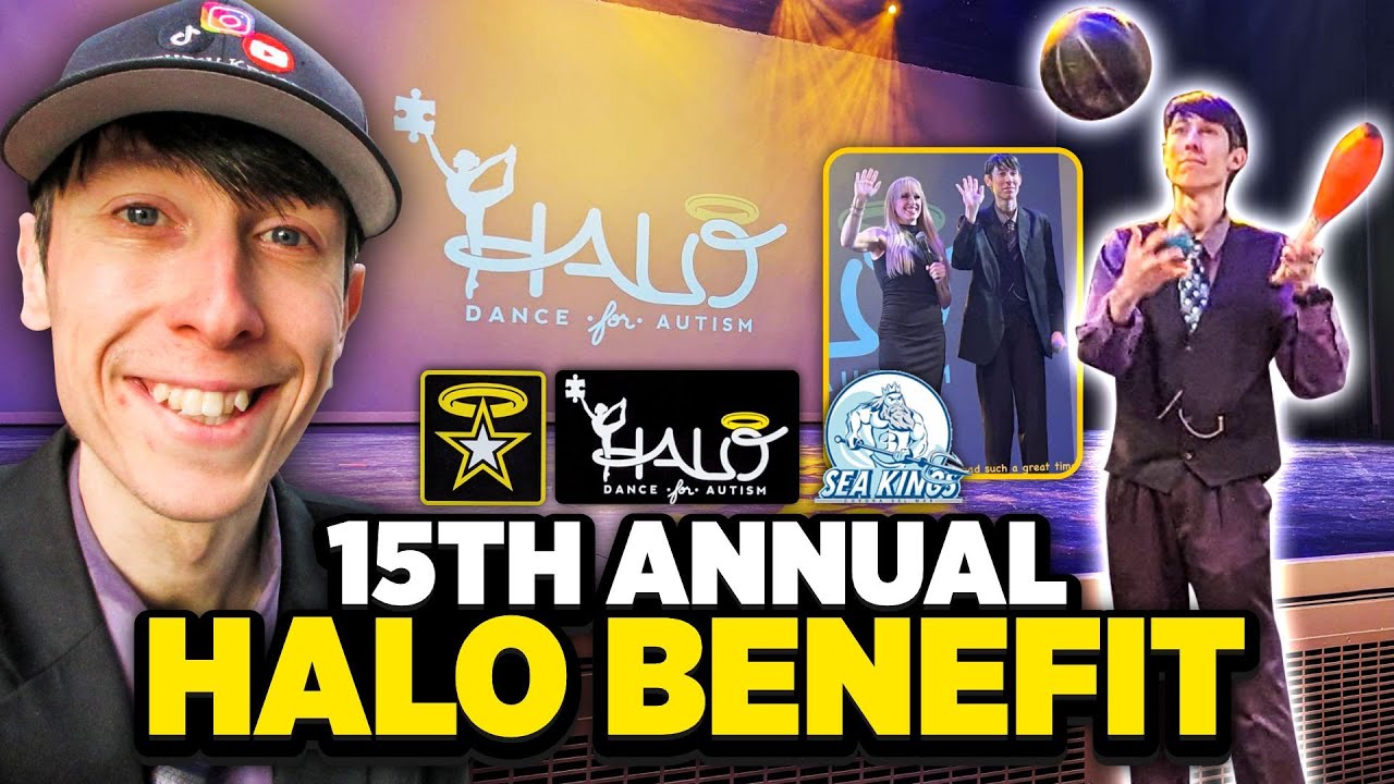 Live Autism Awareness Performance | Juggling | 15th Annual HALO Benefit, 2026, Event (CDMHS)