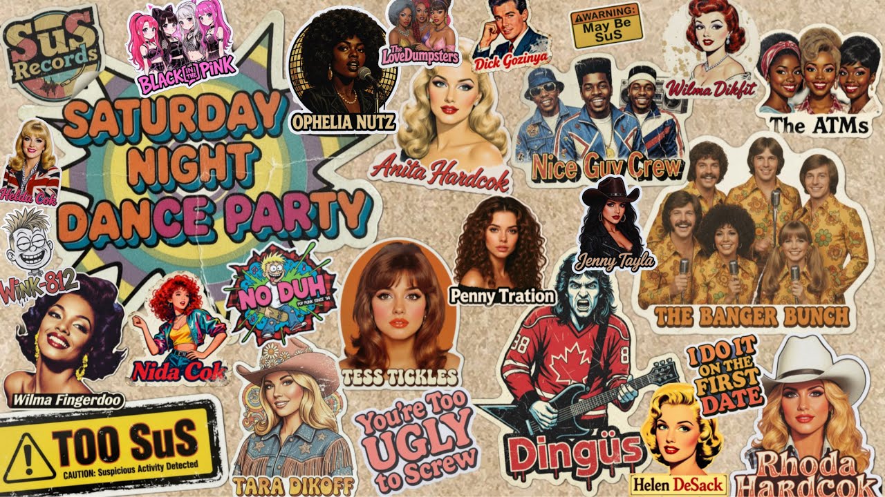 Live! SuS Records Saturday Night Dance Party! January 31, 2026  7:00 PM EST