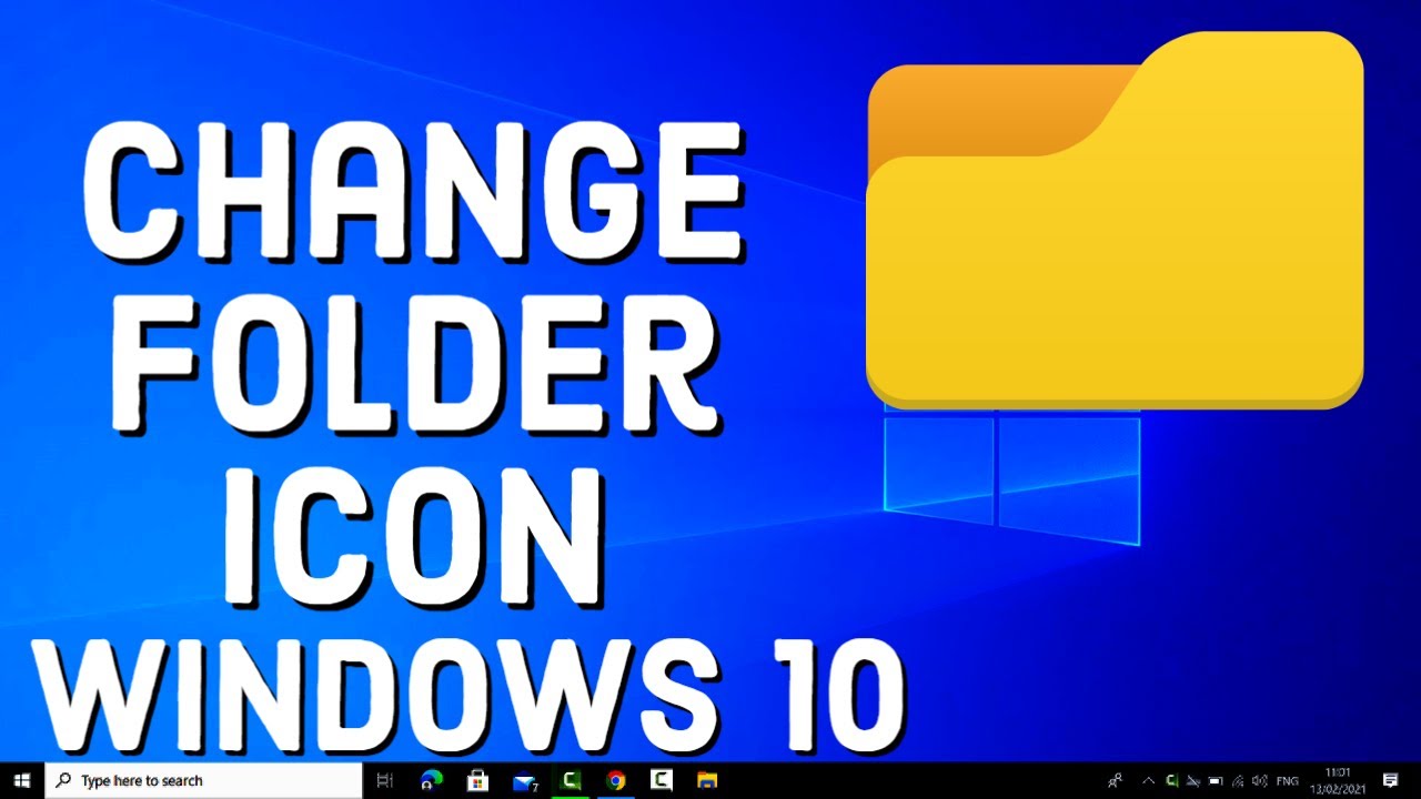 Как настроить любой значок в Windows 10/11 | Как изменить значок папки по умолчанию в Windows 10