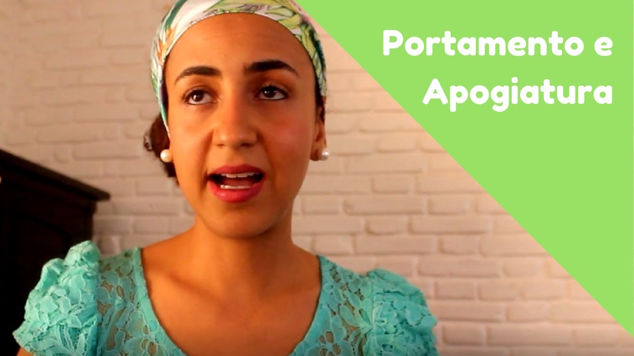 Portamento e Apogiatura O QUE É ISSO???