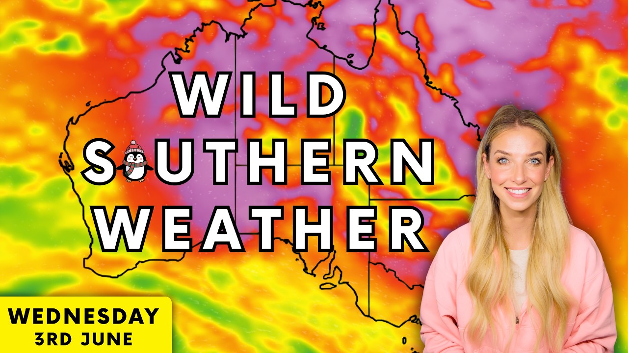 Rain, Snow & 100km/h Winds Hit Southeast Australia | Daily Forecast Australia