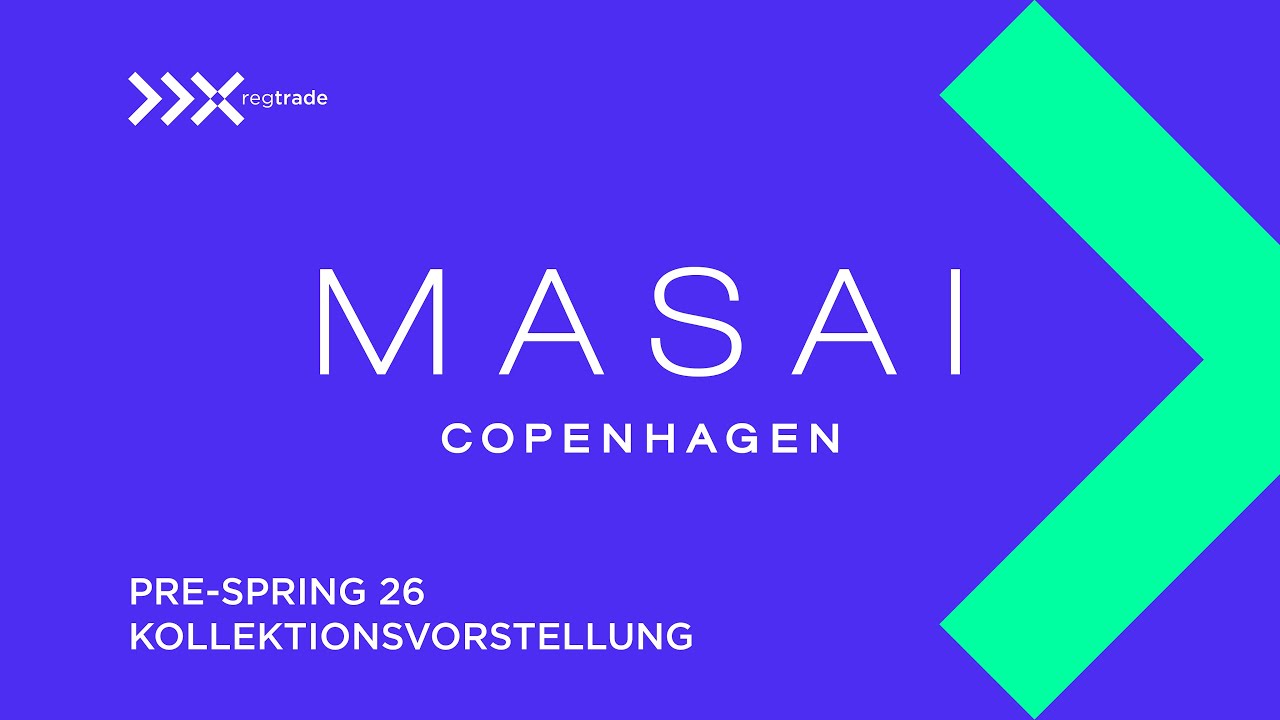 Masai Pre-Spring 26 | Kollektionsvorstellung | regtrade