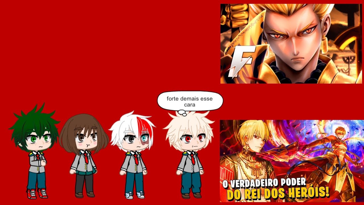Boku no Hero react gilgamesh
