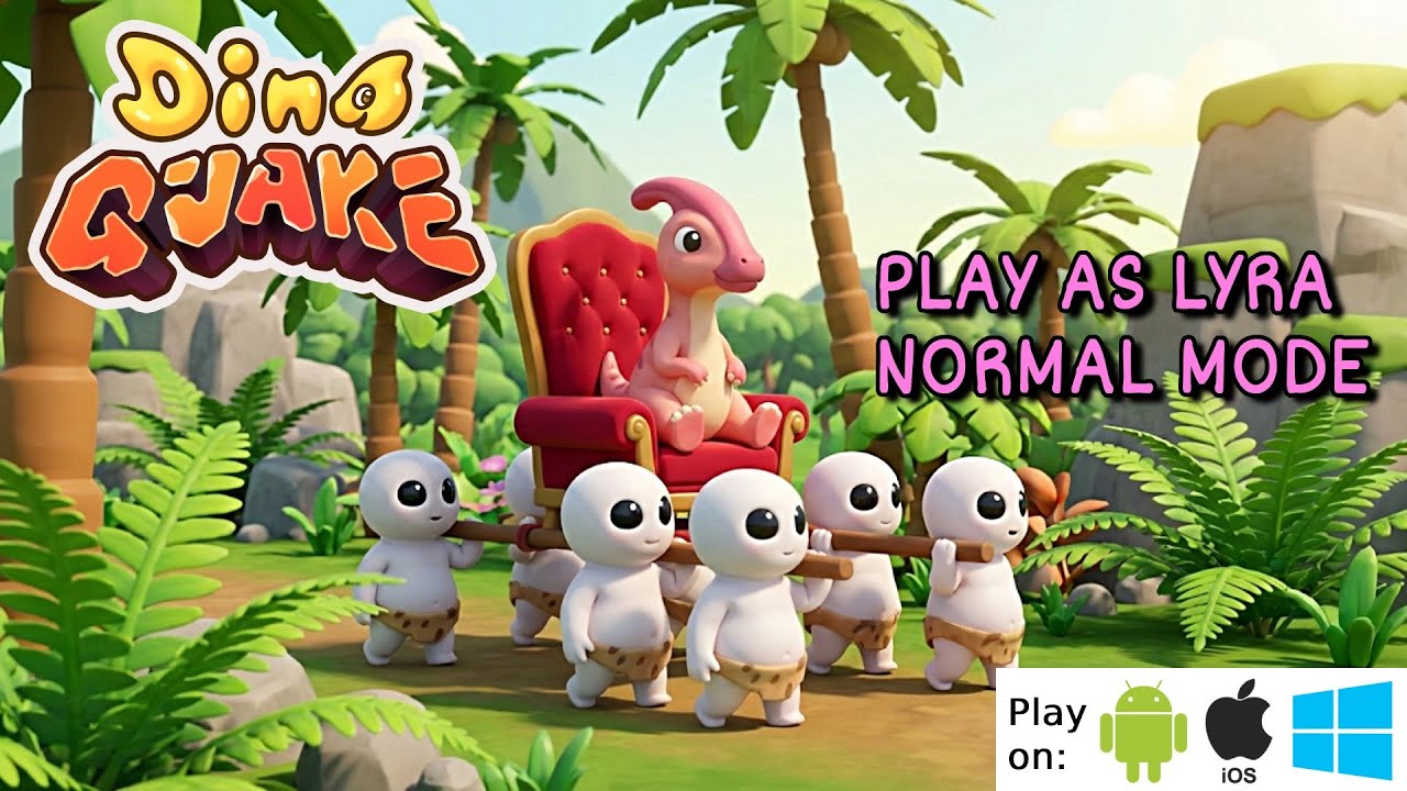 DINO QUAKE - PLAY AS LYRA - DIFFICULTY NORMAL - KUKUWADEWI TV