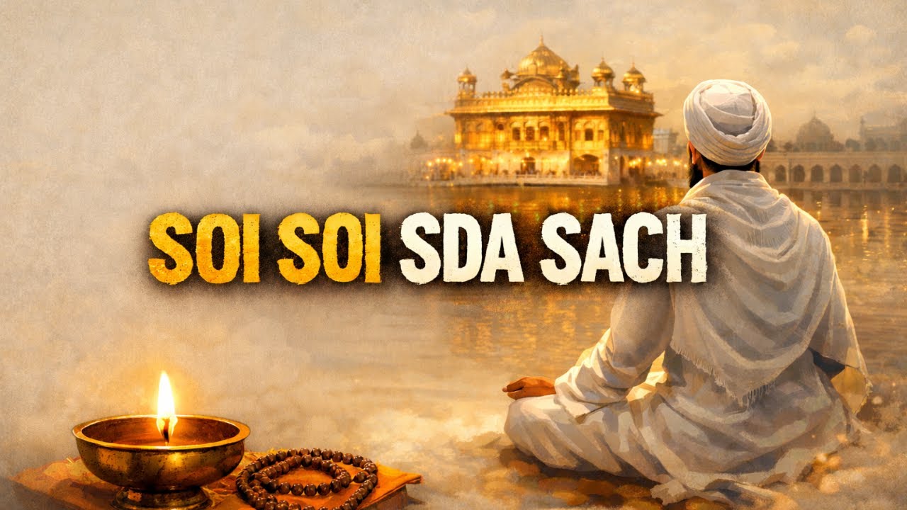 “Soi Soi SDA Sach | Waheguru Shabad | Peaceful Naam Simran” l for Inner Peace , Divine Truth & Faith