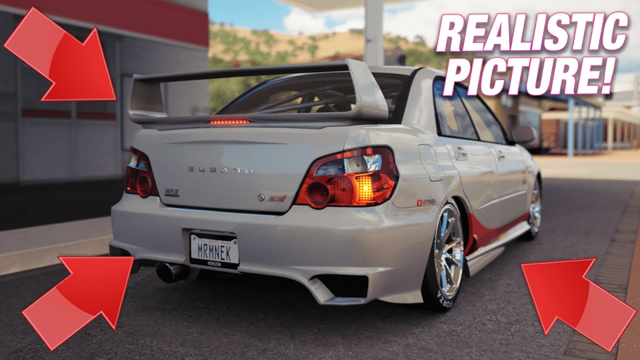 FORZA HORIZON 3 - HOW TO TAKE REALISTIC and PROFESSIONAL PHOTOS! (FH3)
