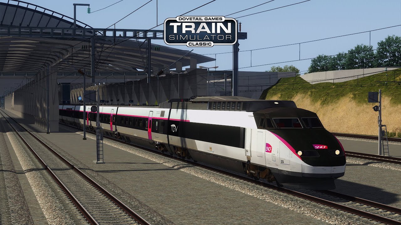Train Simulator Classic : En TGV PSE de Marseille St-Charles à Lyon St-Exupéry