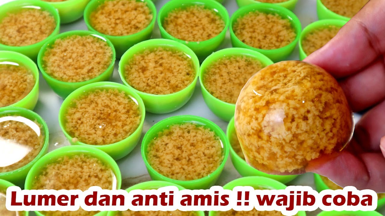 LUMER DAN ANTI AMIS!! IDE TAKJIL, SIMPLE, MURAH, COCOK BANGET JADI IDE BERBAGI - PUDING LUMUT GULMER