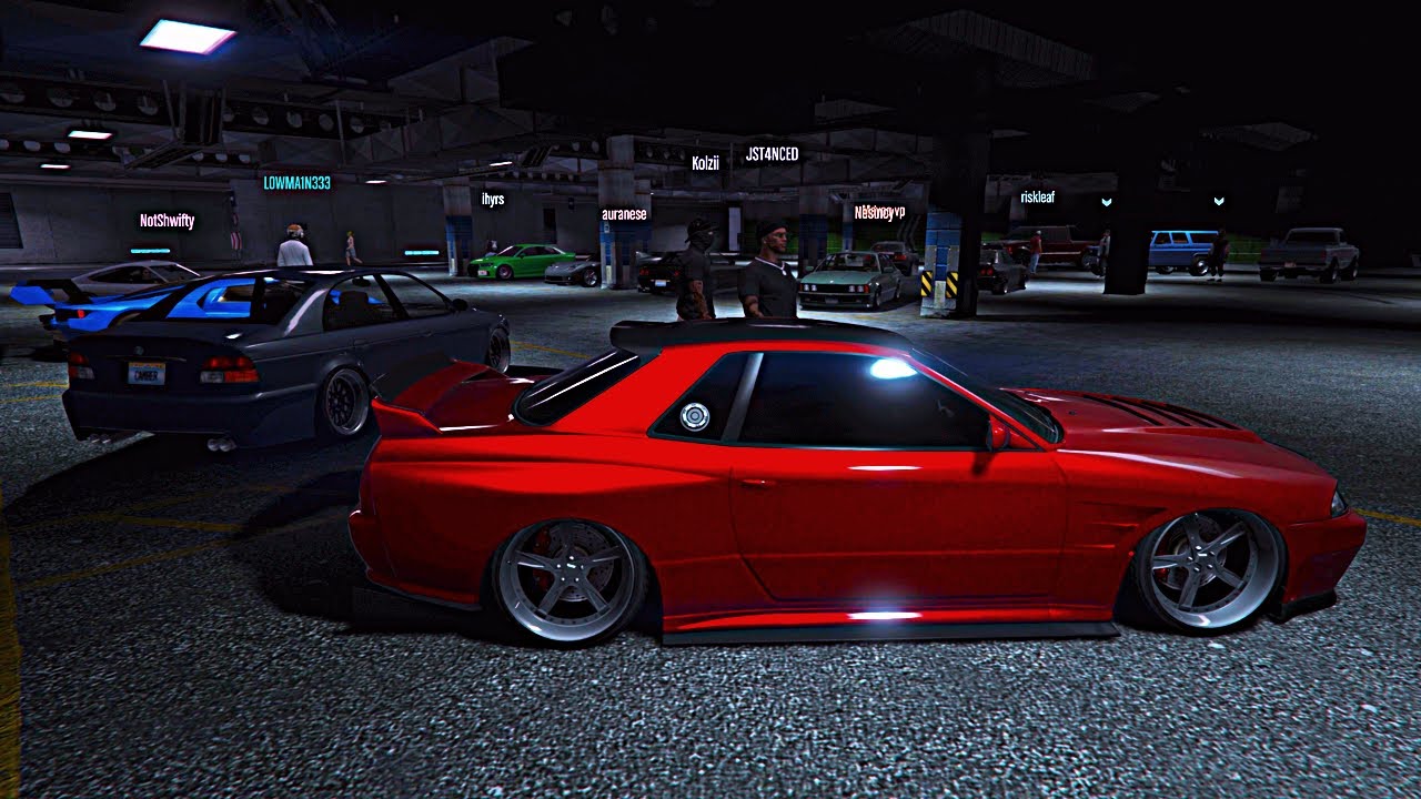 GTA5 CAR MEET NEW DLC V's RIPPIN!!!😝