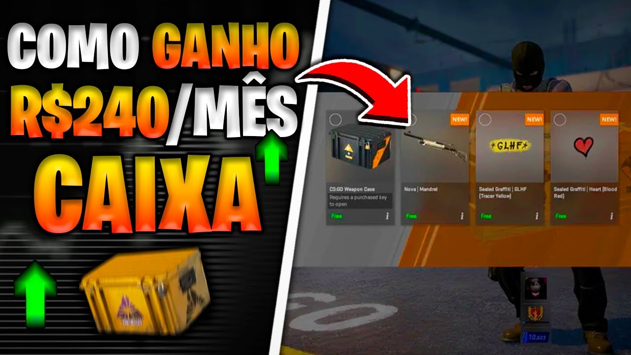 QUANTO 4 CONTAS de CS2 RENDE APENAS COM MIMOS SEMANAIS - COMPENSA ou PERCA de TEMPO?