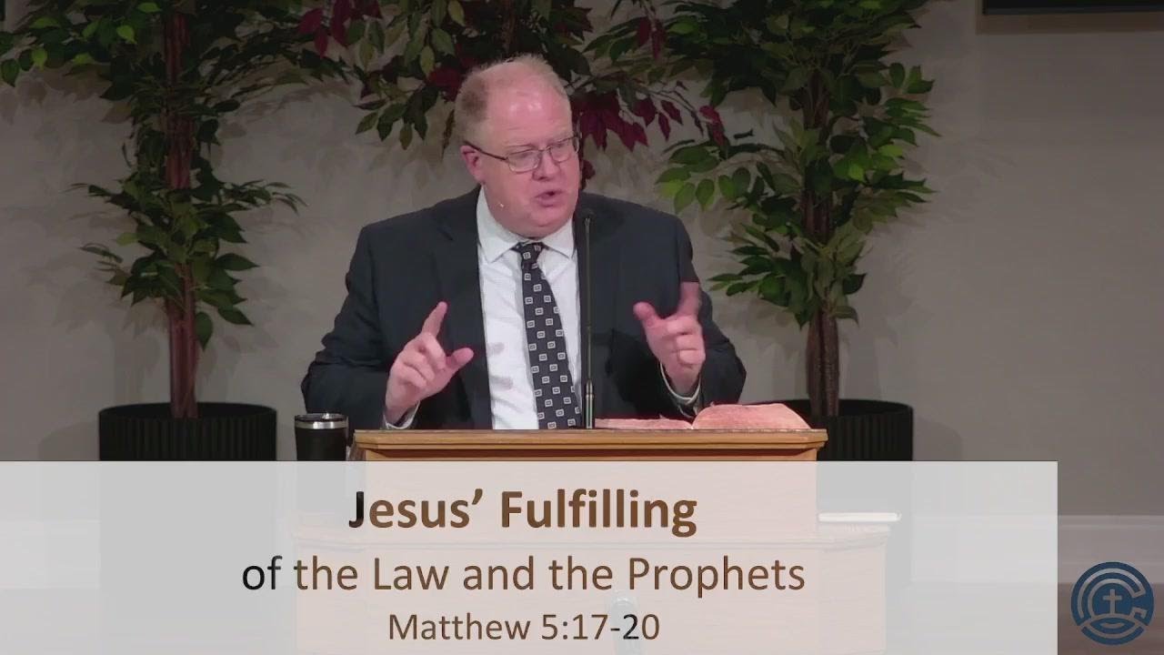 Jesus’ Fulfilling of the Law & Prophets 3
