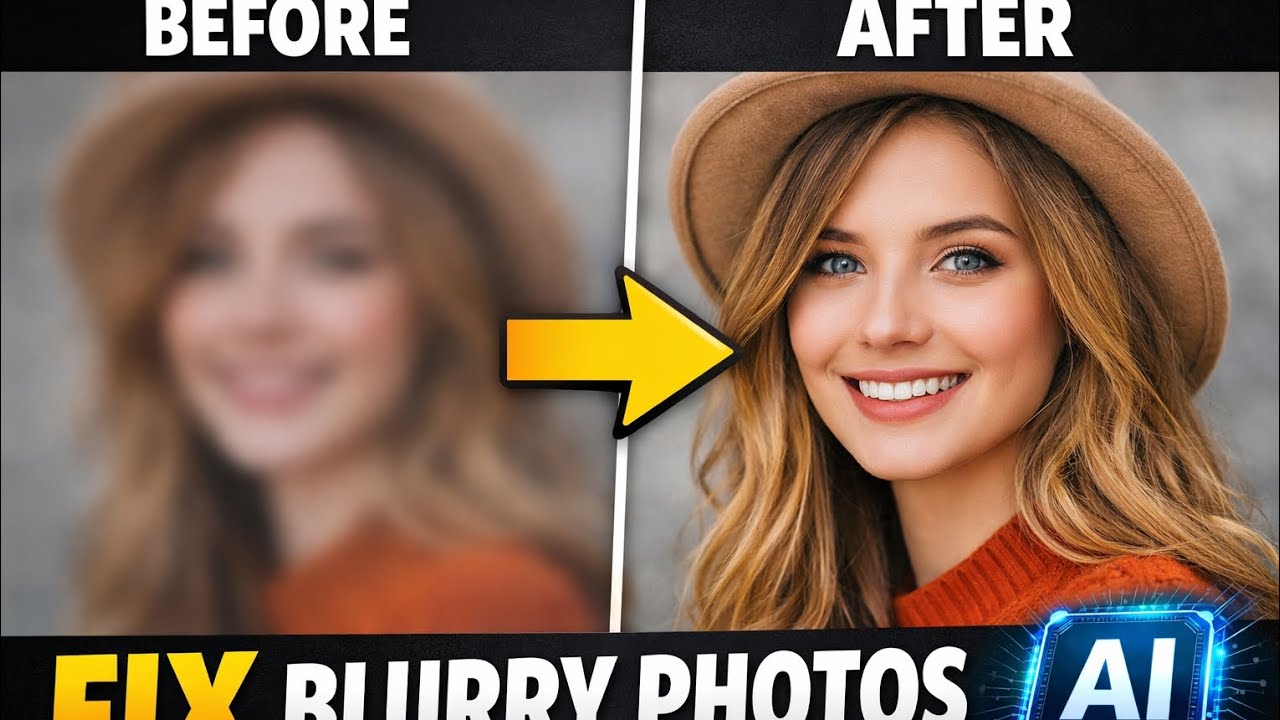 How To Fix Blurry Images Using AI (LetsEnhance Tutorial)