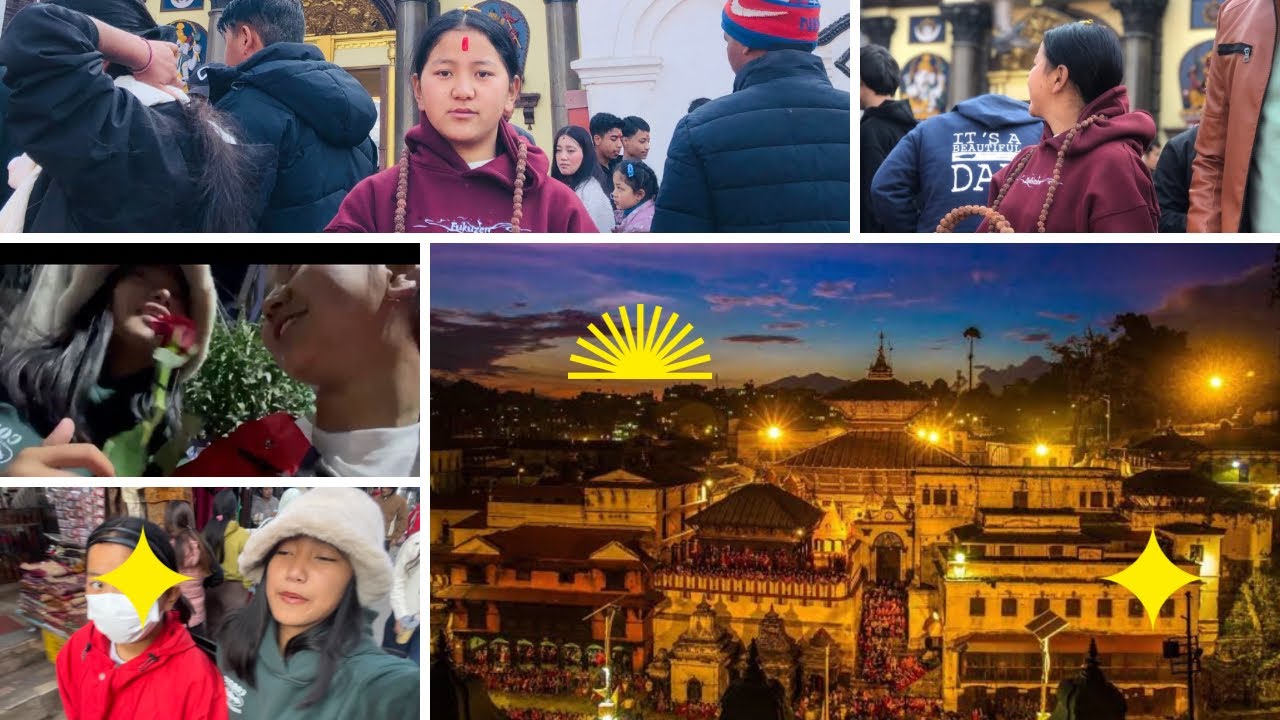 3rd time feri pani Pashupatinath mandir ko Darsan 🌷#jayshambu #senchelasubba #pashupatinath_temple