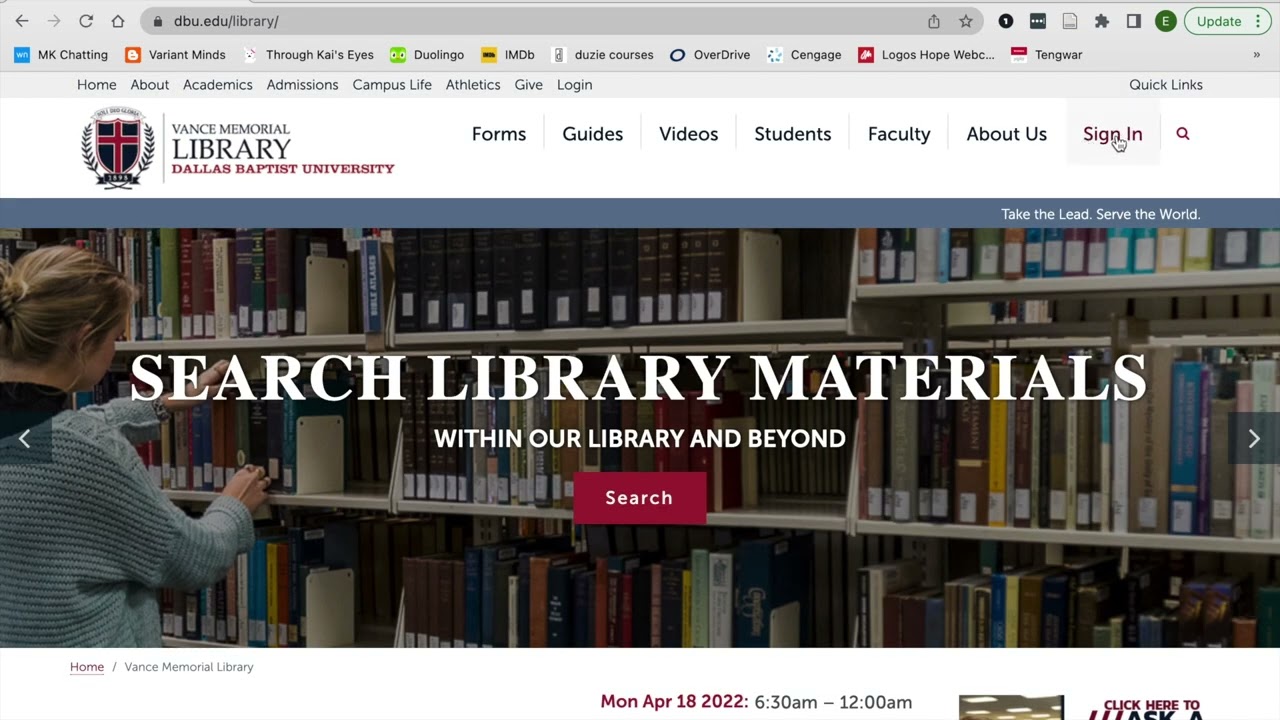 Online Library Resources