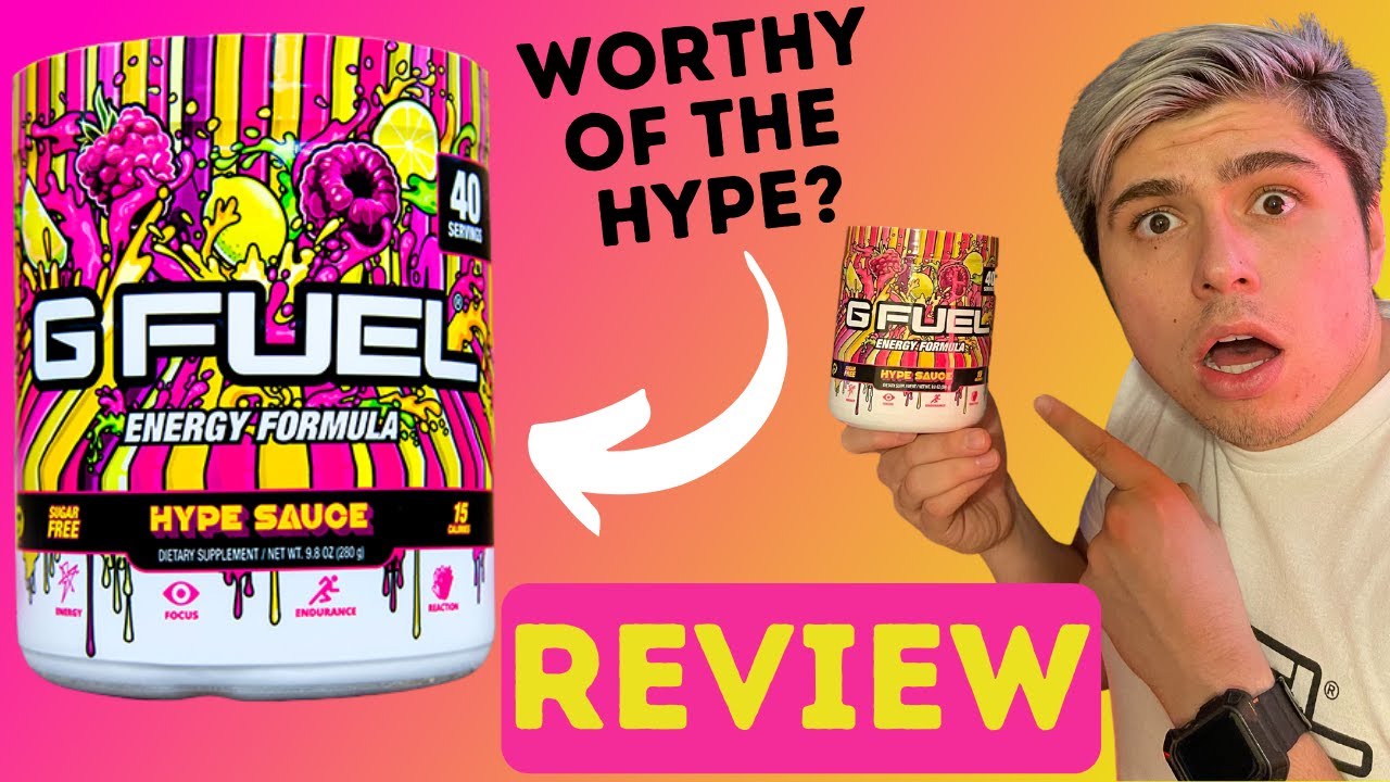 Hype Sauce GFUEL Flavor Review! - Worthy Of The Hype?