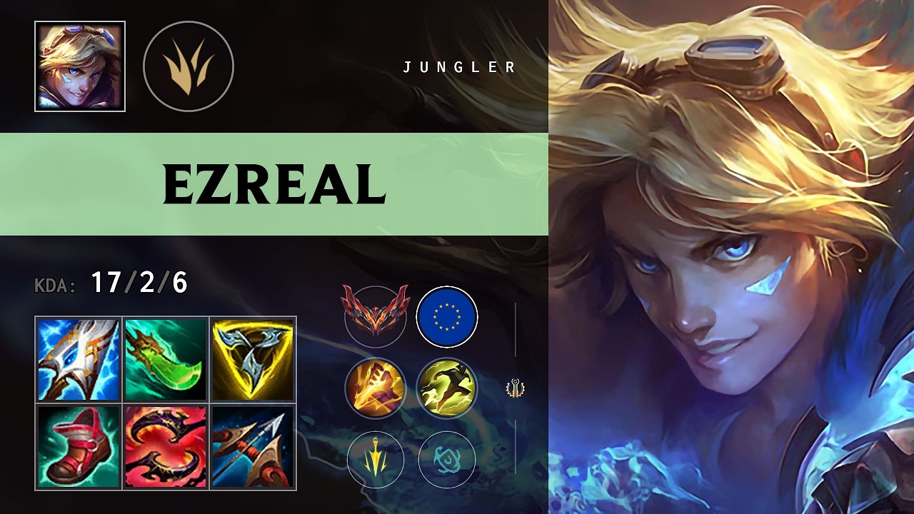Ezreal Jungle vs Ekko - EUW Grandmaster Patch 26.11
