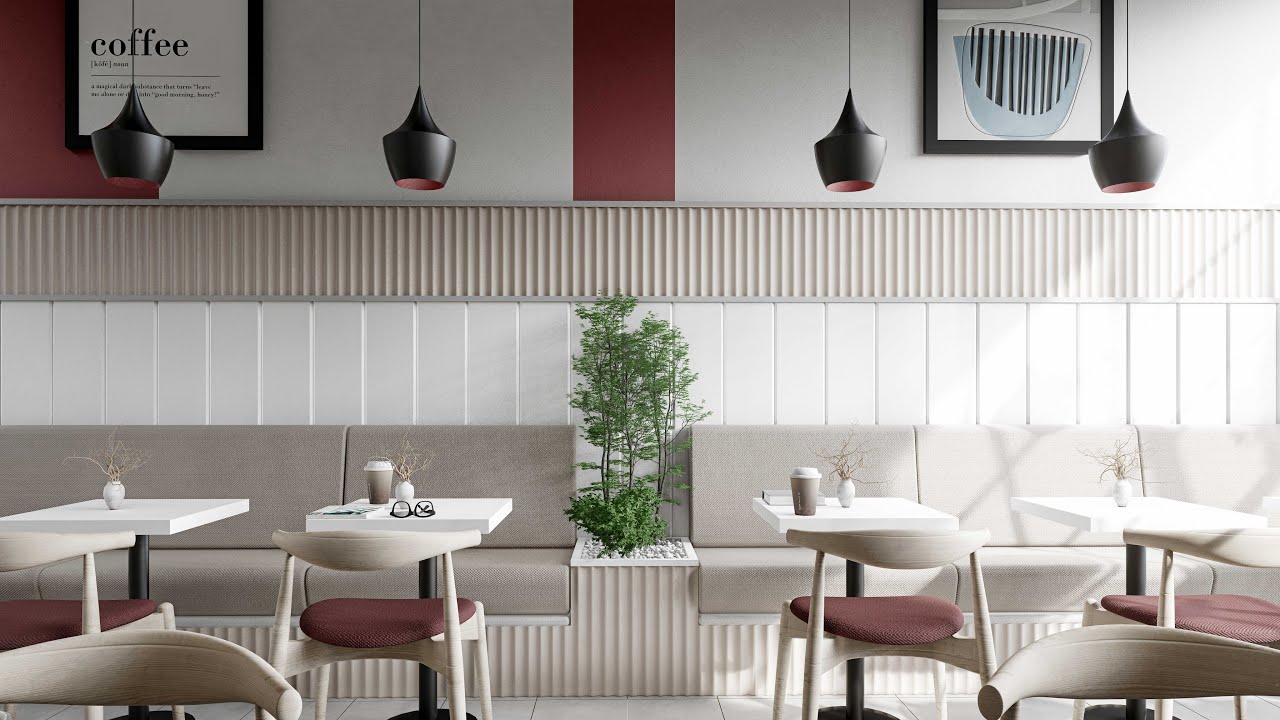 May Studio | Lumion Cinematic Animation | Coffee Shop İnterior Design 
