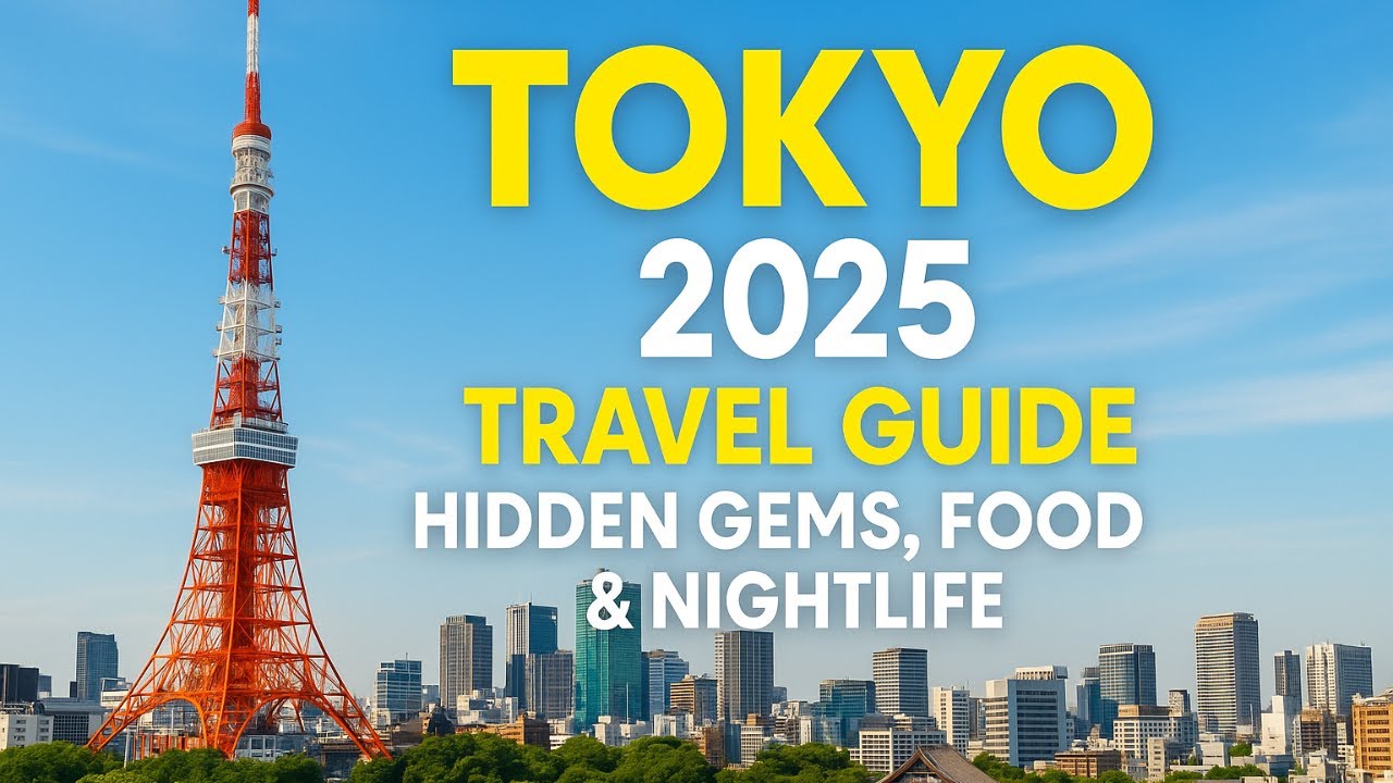 Tokyo 2025 Travel Guide: Hidden Gems, Food & Nightlife