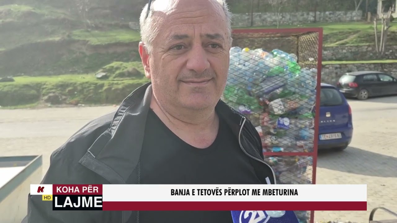 BANJA E TETOVËS PËRPLOT ME MBETURNIA