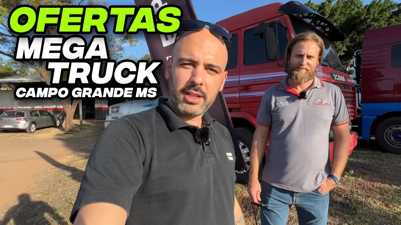 CAMINHÃO BITRUCK │ CARRETA ZERO 4º EIXO │ RODOTREM 9 EIXOS CURTO │ BICAÇAMBA │ À VENDA MEGATRUCK MS