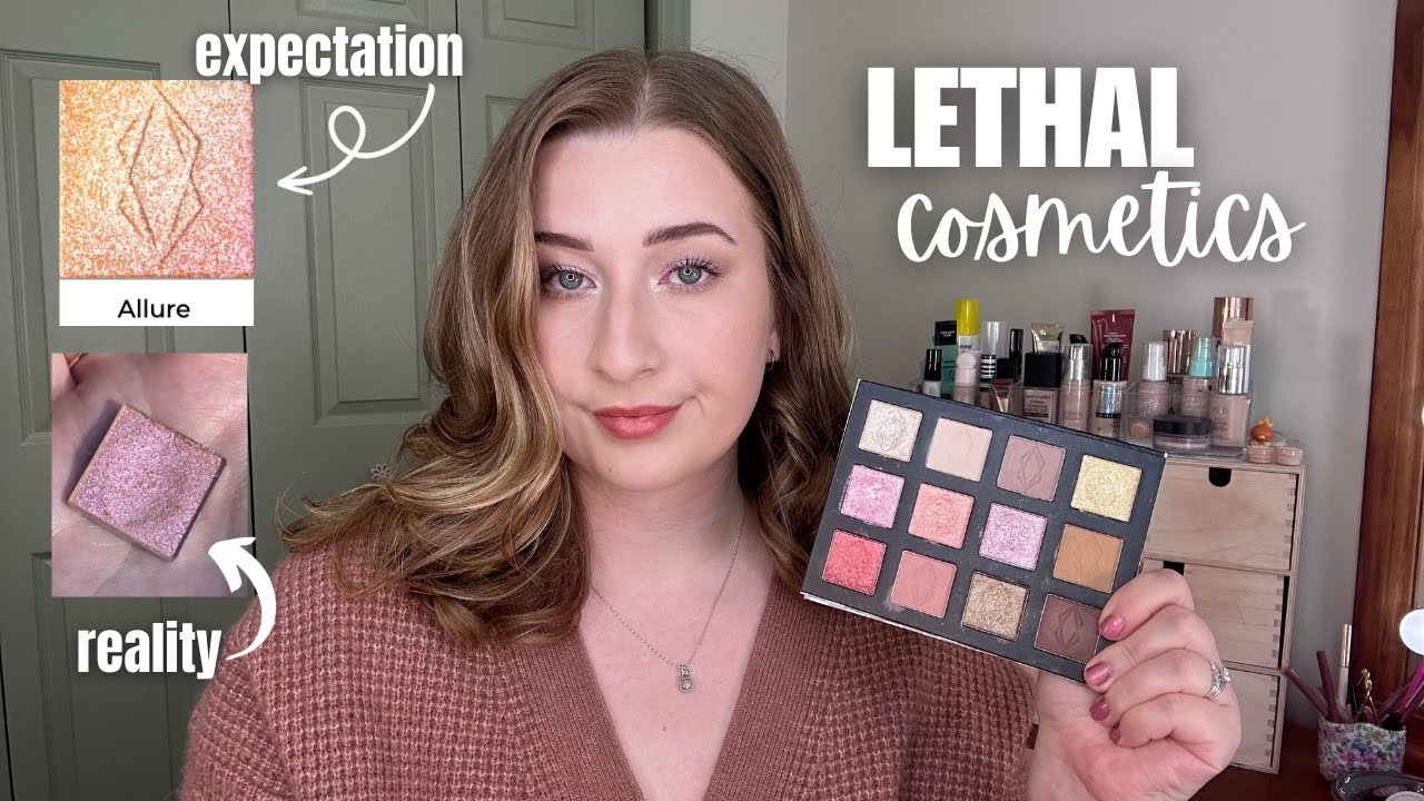 LETHAL COSMETICS ИНДИВИДУАЛЬНАЯ ПАЛИТРА | очень честный обзор