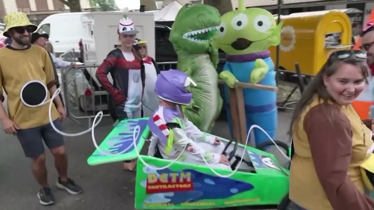 Lincoln KRAZY Races 2025 | BBC Look North Coverage | Epic Soapbox Derby Fun!