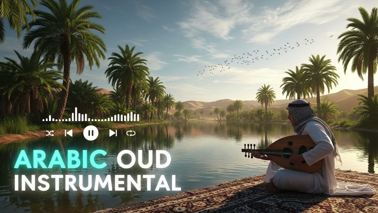 Peaceful Oud Instrumental Music | Arabic Background Sounds for Meditation