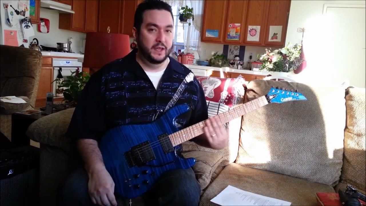Carvin JB200C Jason Becker Tribute Guitar Review