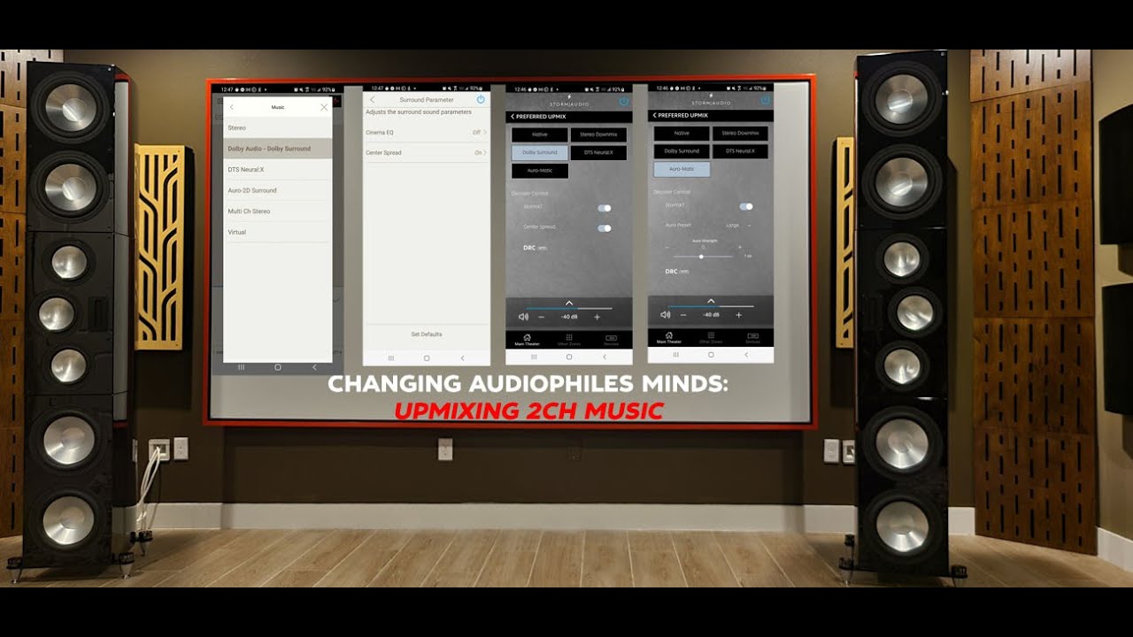 How to Change Audiophiles Minds Against Upmixing 2CH Music