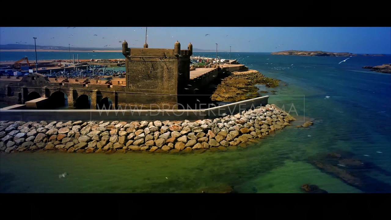 #Essaouira -  Port -  Aerial Shots by Drone Reveal ( Morocco )