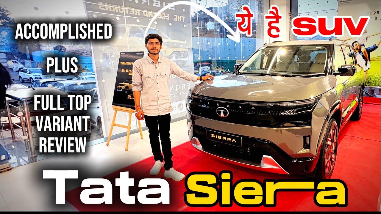 New Tata sierra!!!! Top variant full review diesel automatic 🚀🚀 #tatasierrareview #carreview #tata