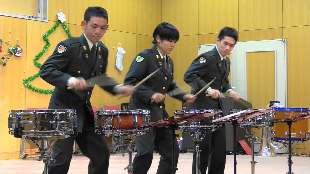 Percussion Trio 🥁 Japanese Army Band