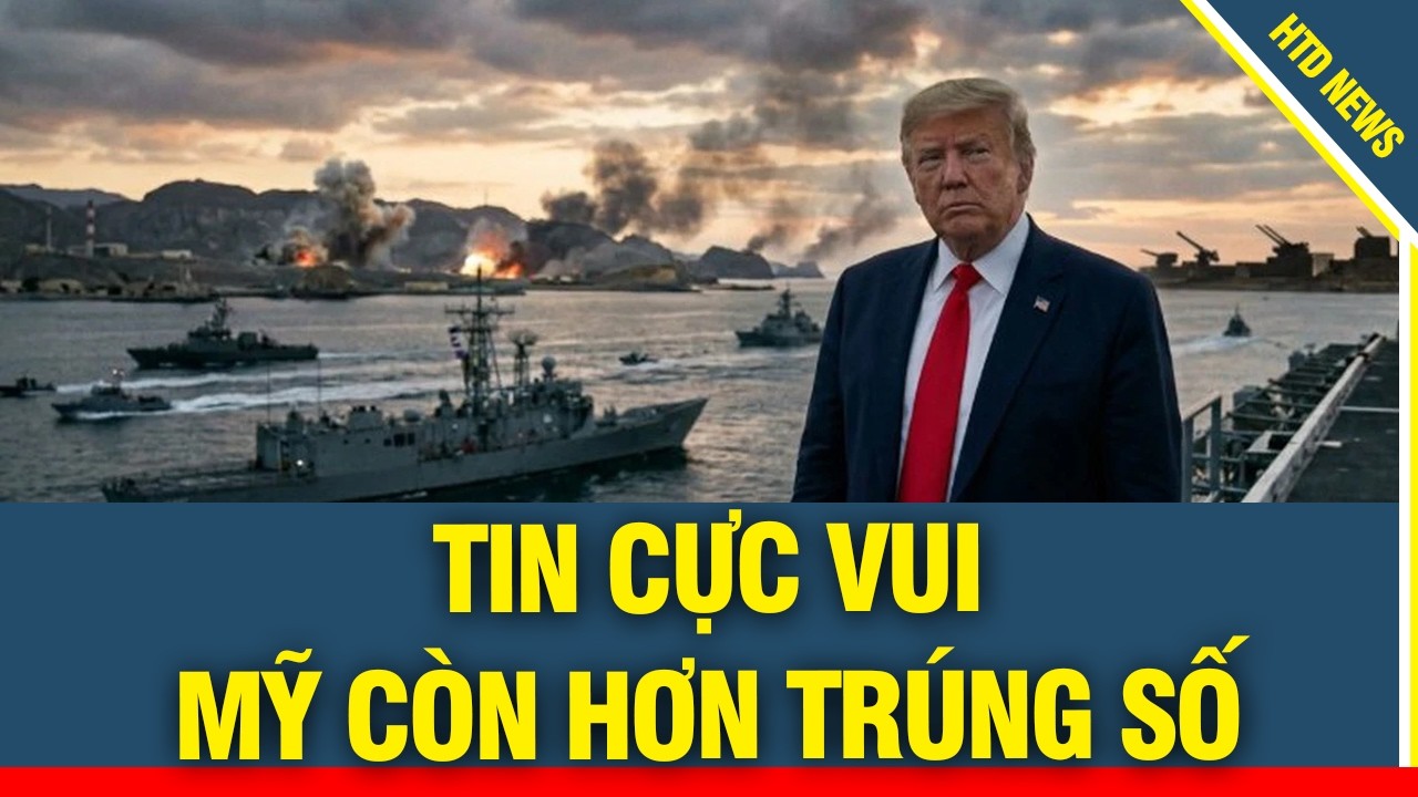 HOAN H&Ocirc; DONALD TRUMP! NƯỚC MỸ VUI HƠN TR&Uacute;NG SỐ