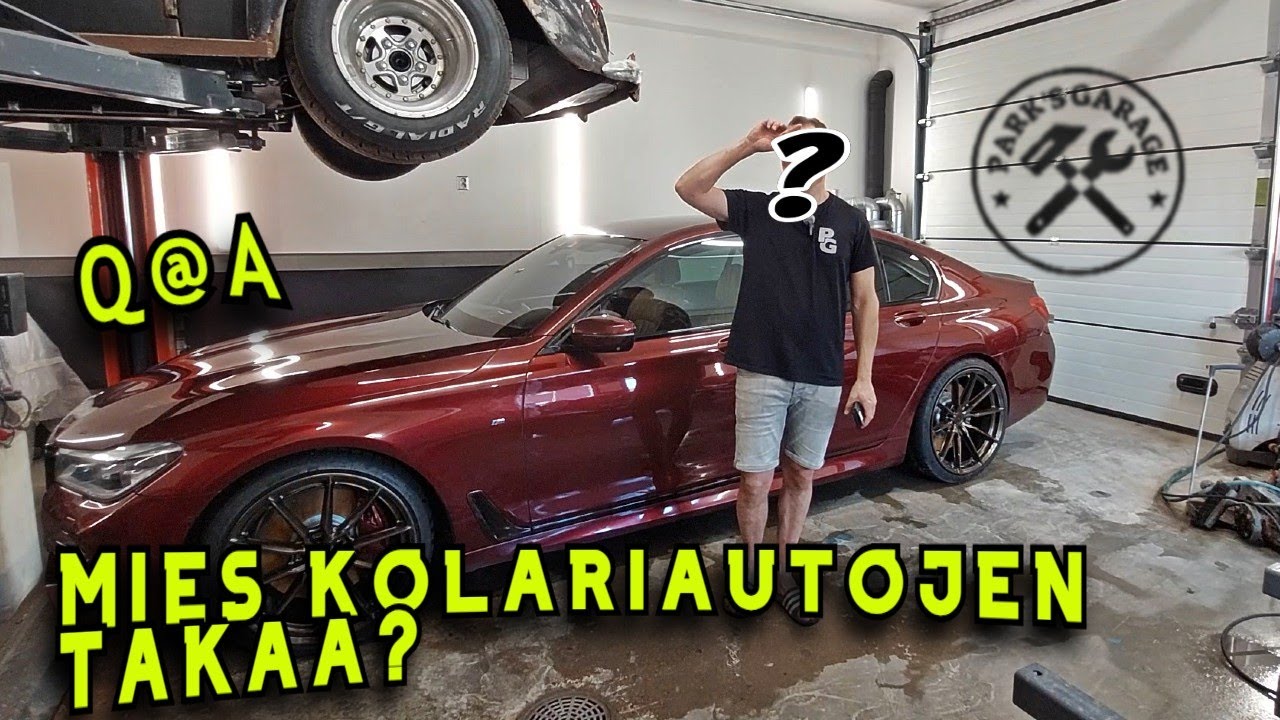MIES "SATOJEN" KOLARIAUTOJEN TAKAA!?