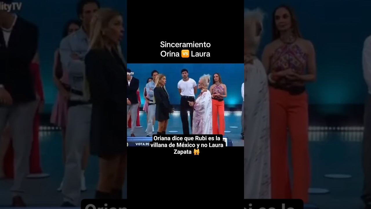 posicionamiento Oriana vs Laura Zapata 🔥🔥🙀 #lacasadelosfamosos #lcdlf6