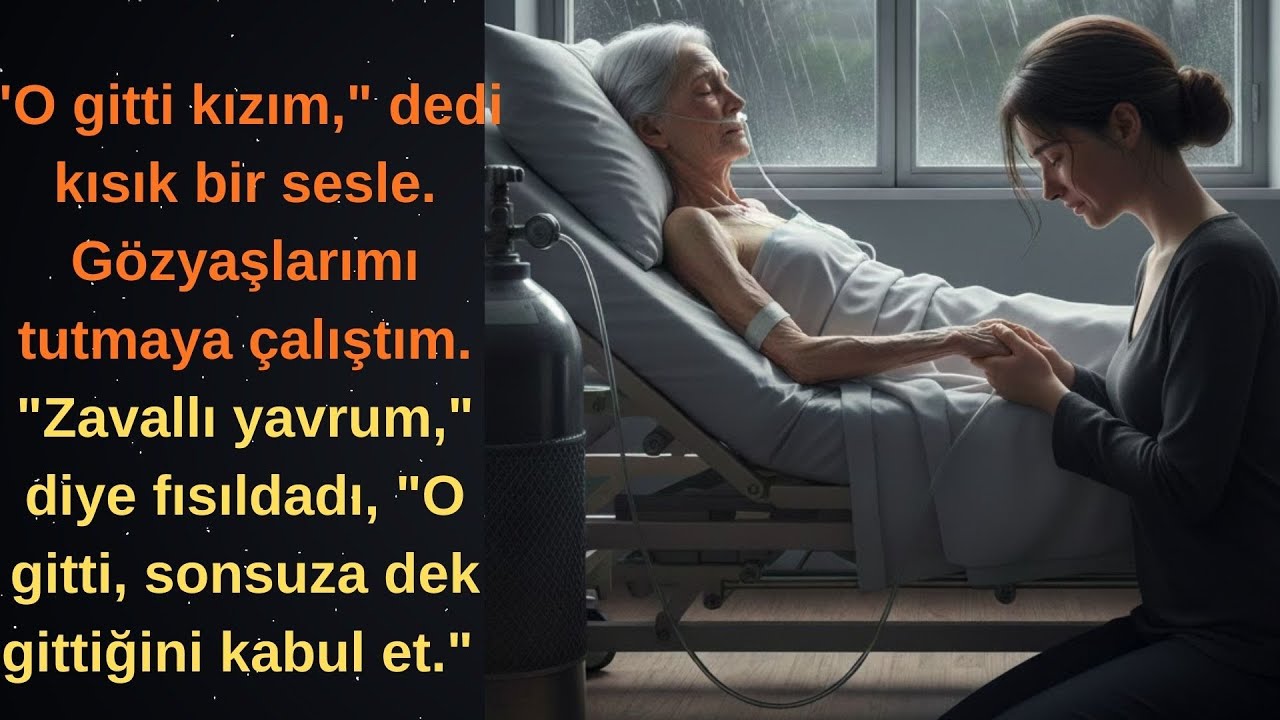 Kocam 1 yıl boyunca yokken kanserle mücadele eden kayınvalideme baktım.Son sözleri: 'Geri dön ve kaz