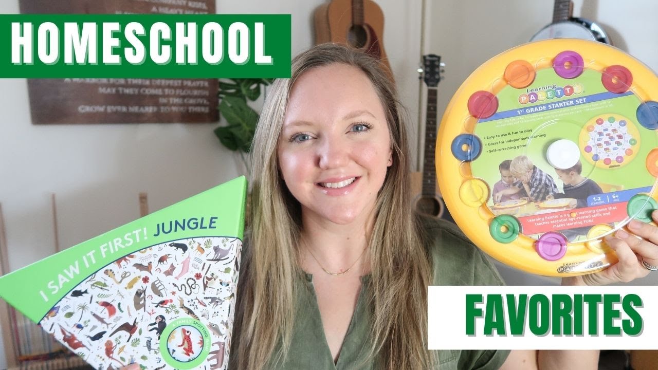 HOMESCHOOL FAVORITES || WHAT WE'RE LOVING IN OUR HOMESCHOOL RIGHT NOW!