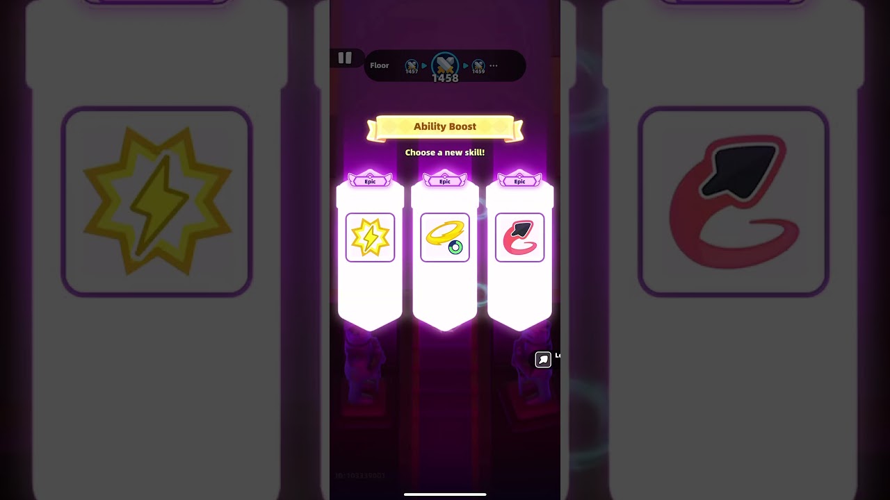 Archero 2 Sky Tower 1455-1460 | Chaotic Oracle | Orbs Etched rune. #archero2 #archerogame #gaming
