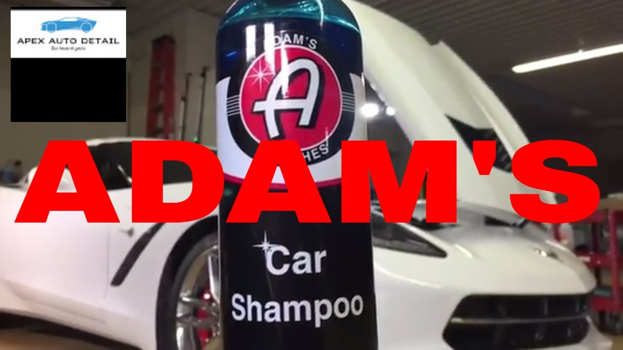 Adam's Car Shampoo!!  Ph Neutral Safe for Wax And Sealants!!